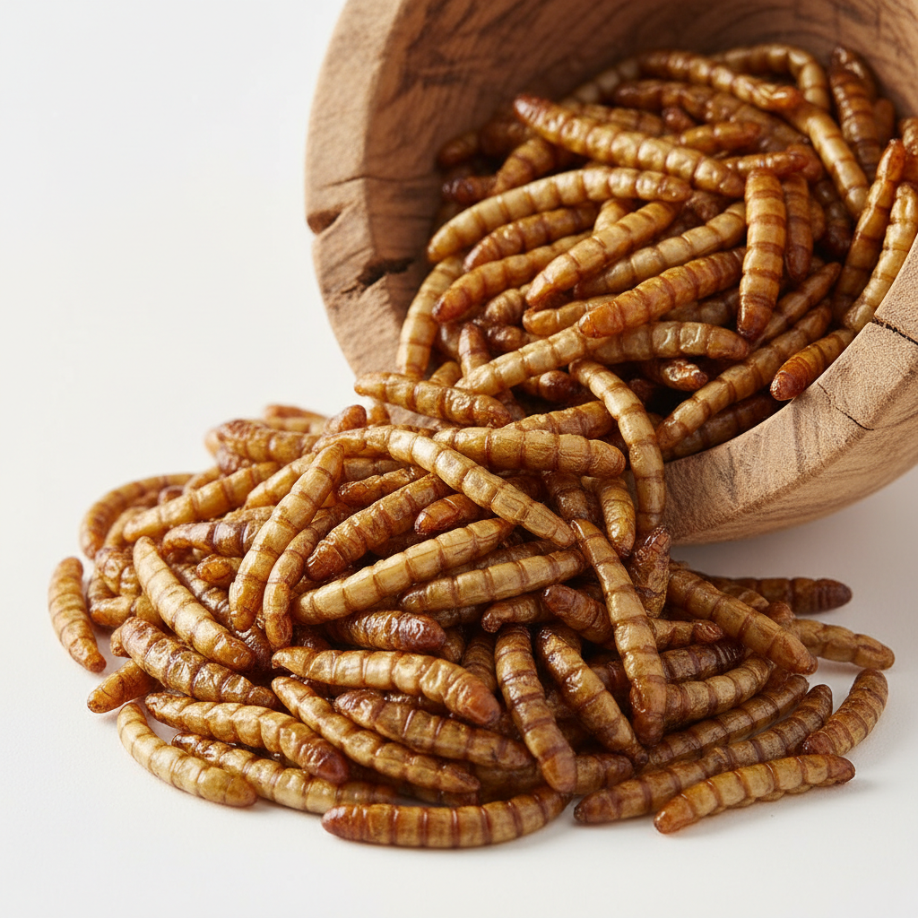Premium Dried Mealworms